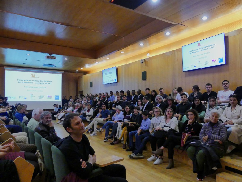 Cérémonie de remise des diplômes du DU Passerelle 2024