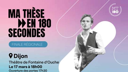 Faire comprendre sa thèse en 3 minutes ? 10 doctorants relèvent le défi ! 13ème édition de Ma thèse en 180 Secondes
